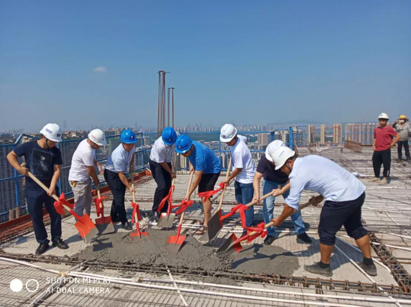 Drawin Group's Xianghe Star City·Chunxiao Project of building 2 successfully capped the first batch of tenders and achieved preliminary results