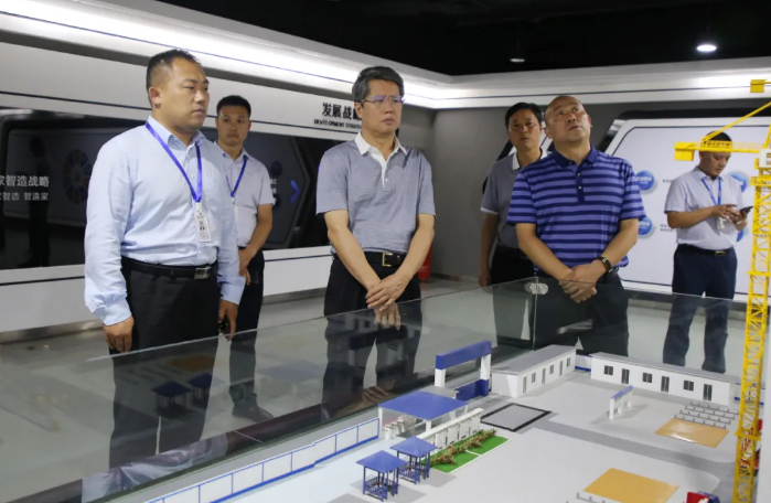 Ruyang County Party Committee Secretary Pan Feng and his entourage inspected Drawin Group to promote the implementation of the Luoyang Green Building Science and Technology Park project