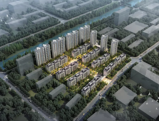 All buildings of the Qingdao Huarun Smart Town project in the North China area of Drawin Group completed the main capping