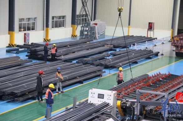 The largest domestic steel and concrete assembly-type production enterprise settled in Panyu City, Guangzhou's Province