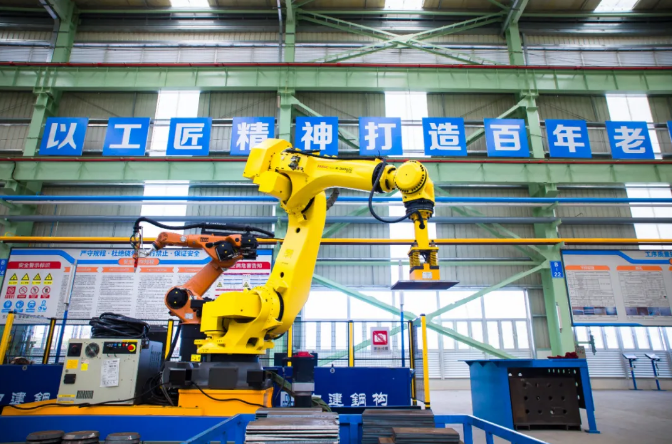 CSCEC builds the world's first intelligent manufacturing production line for building steel structure in Huizhou