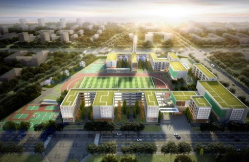 Building a school like “building blocks”, adding prefabricated buildings in Xixian New District