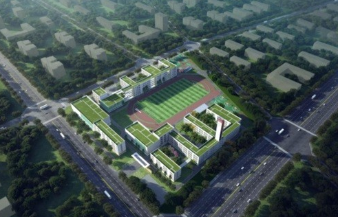 Building a school like “building blocks”, adding prefabricated buildings in Xixian New District